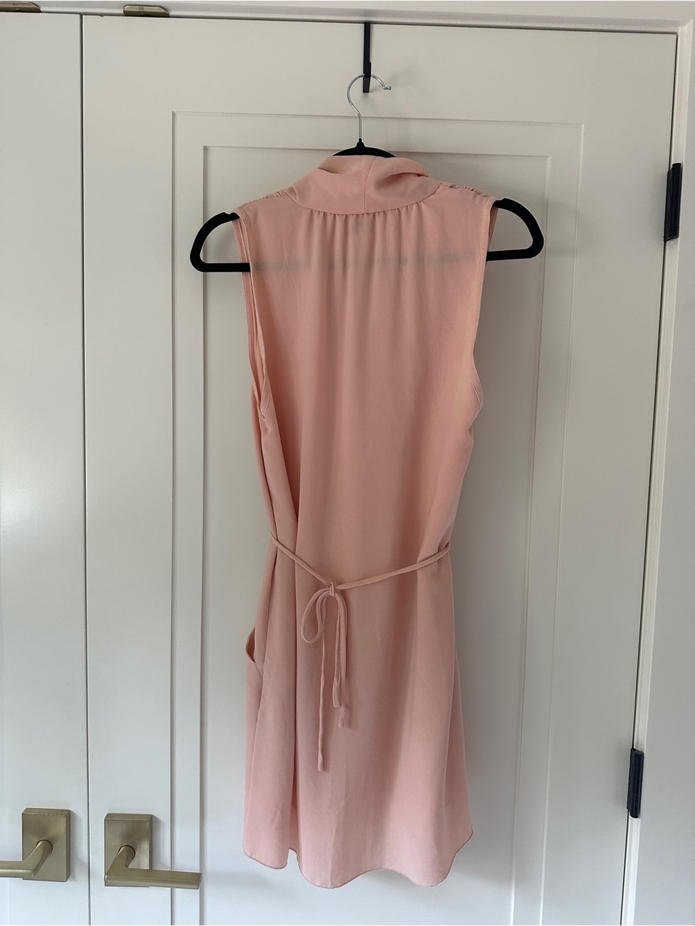 Wilfred Sleeveless Wrap Dress with Pockets | Medium - Picture 2 of 5